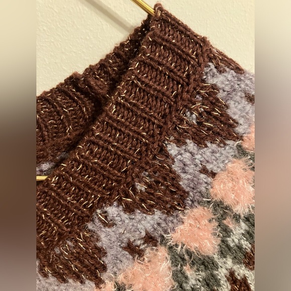 Maurices Fairisle Print Sweater Dress Womens Size Small - Picture 8 of 13